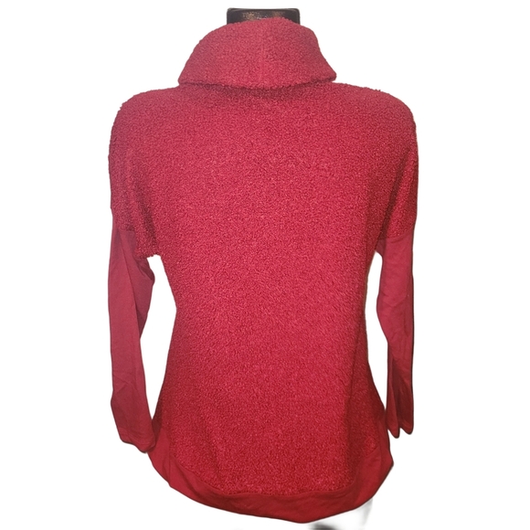 PURE Essence Red Turtleneck Sweater S - Picture 6 of 7